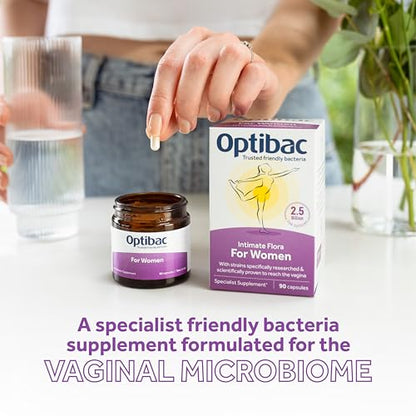 Optibac Probiotics for Women - Vegan Probiotic Supplement, Scientifically Formulated