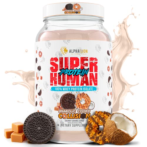 ALPHA LION Superhuman Whey Protein Powder, Great Tasting Pure Whey Protein Isolate