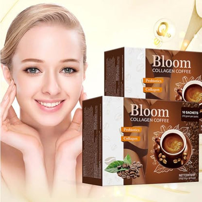 Bloom Collagen Coffee, Collagen Coffee from Japan, Bloom Coffee Collagen