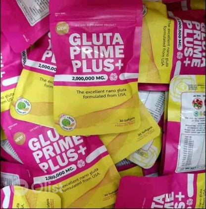 Gluta Prime Super Skin Supplement for Women Authentic 30 Capsule Gluta Prime L