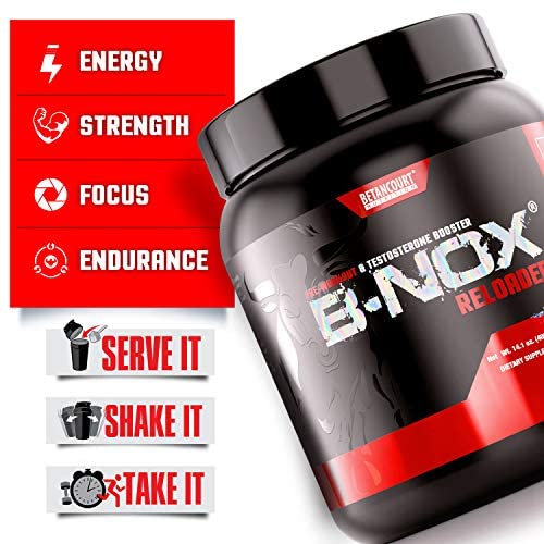 Betancourt Nutrition B-Nox Reloaded Pre Workout | Energy + Focus | Beta Alanine