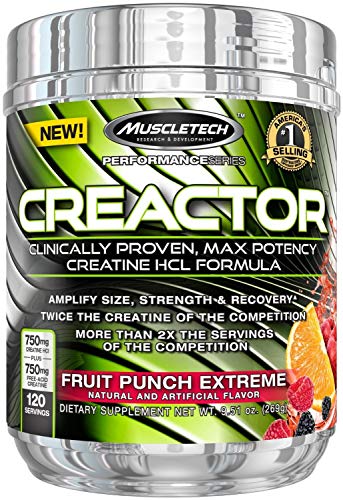 MuscleTech Cell-Tech Creactor - Creatine HCl Formula - Muscle Builder for Men & Women