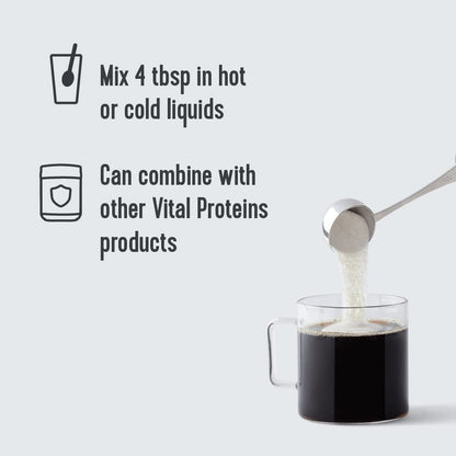 Vital Proteins Collagen Peptides Powder, Promotes Hair, Nail, Skin, Bone and Joint Health