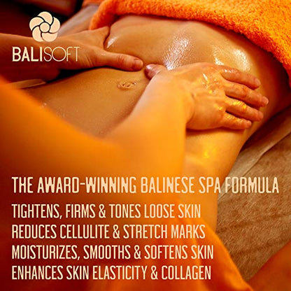 BALISOFT Organic Skin Tightening & Firming Gel. Full Body Slimming, Toning, Anti-Aging