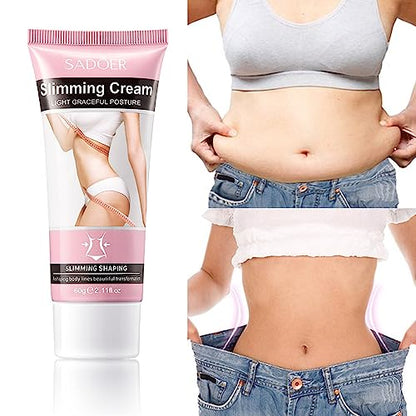 Magic Slimming Cream Weight Loss Cellulite Treatment for Belly, Buttocks, Arms and Thighs