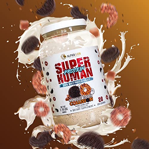 ALPHA LION Superhuman Whey Protein Powder, Great Tasting Pure Whey Protein Isolate