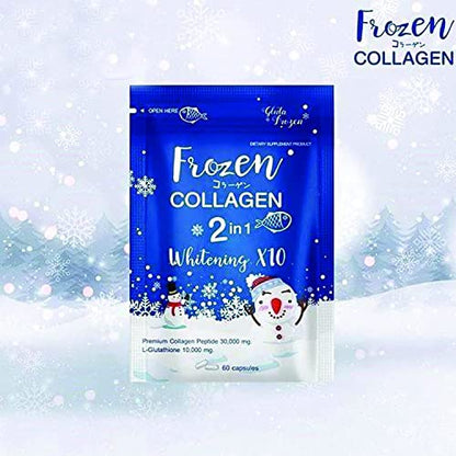 Frozen Collagen 2in1 Whitening X10