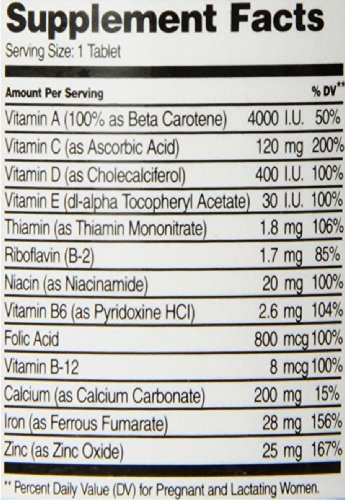 21st Century Prenatal Tablets, 60 Count (Pack of 3)