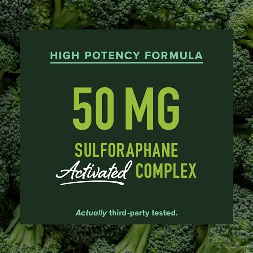 20MG Sulforaphane | From Broccoli Sprouts & Seed Extract | 565MG Microbeadlet