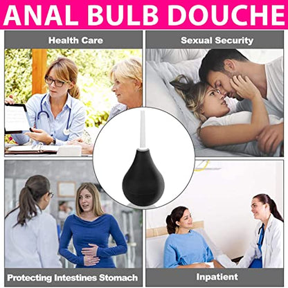 Bodundirect Medical Materials Anal Douche Enema Bulb Vaginal Douche Enemas Cleaner for Women’s