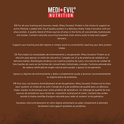 Medi-Evil Nutrition Whey Dynamic Protein, Cookies and Cream Flavour, 2kg, 66 Servings