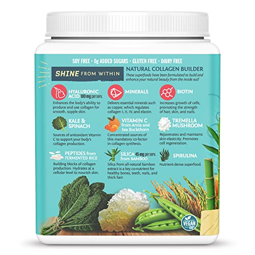 Sunwarrior Plant-Based Vegan Youthful Beauty Collagen Building Protein Peptides