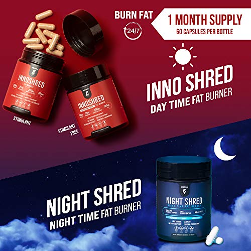 Inno Shred - Day Time Fat Burner | 100mg Capsimax, Grains of Paradise, Organic Caffeine