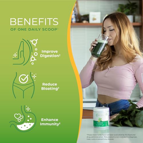 One Sol Greens, Super Greens Powder to Reduce Bloating & Improve Gut Health