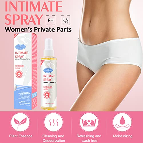 AICHUN BEAUTY Intimate Spray Deodorant Armpits Feet Tightening Vagina PH Balanced Private