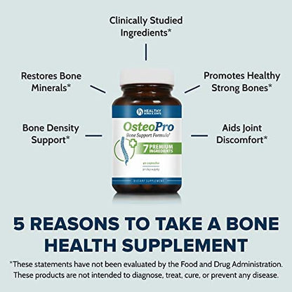 Advanced Bone Supporting Supplement with Algas Calcareas, Vitamin D3,K2, and More