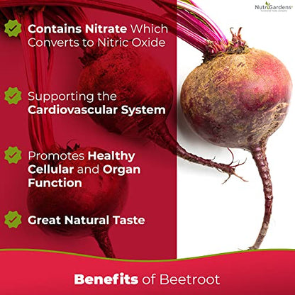 BEET BOOST for Stamina by NutriGardens - Increase Endurance & Circulation – Concentrated