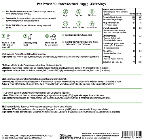 Protein Works - Pea Protein Isolate Protein Powder | 100% Plant-Based & Natural