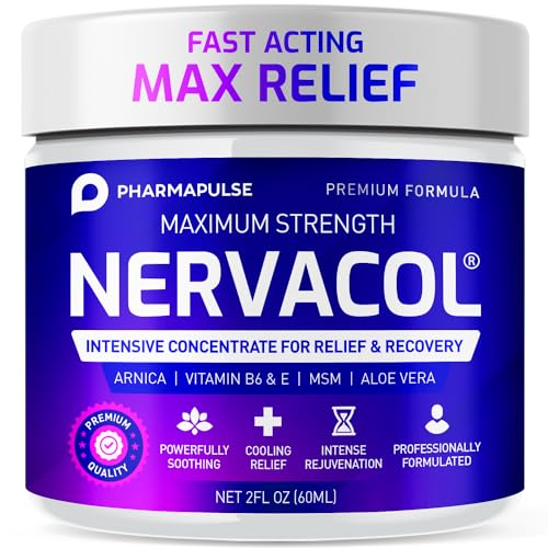 Pharmapulse Neuropathy Nerve Relief Cream – Maximum Strength for Feet, Hands, Legs