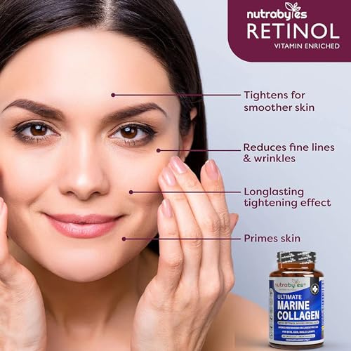 High Strength Marine Collagen with Hyaluronic Acid, Retinol and Vitamin C