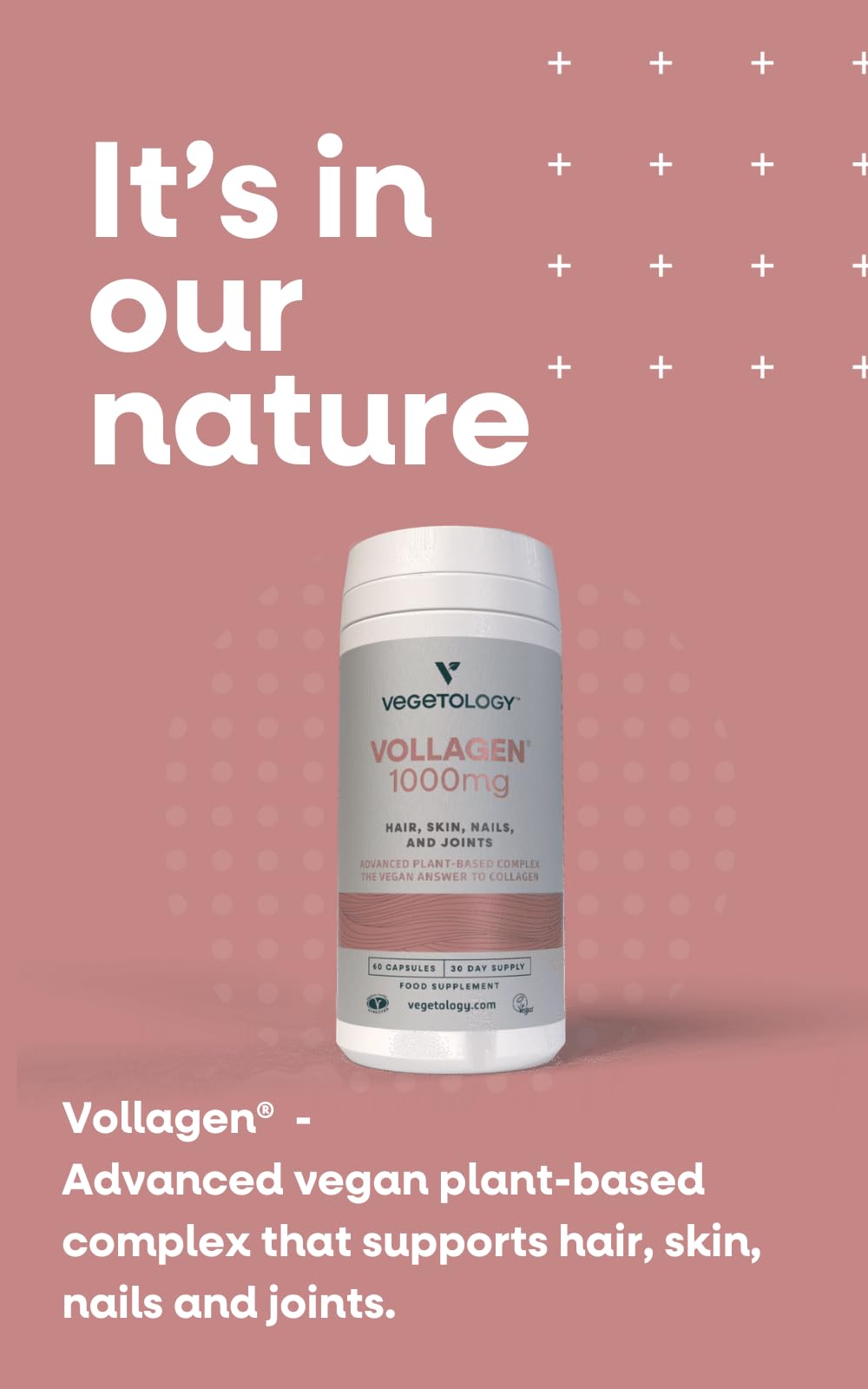 Vegetology Vollagen® Plant Based Complex – Plant Based Protein Alternative to Collagen