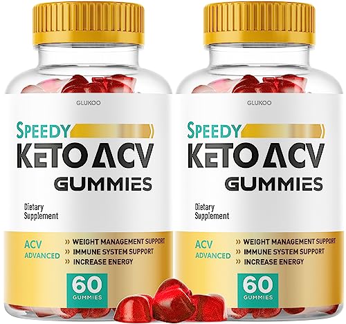 (2 Pack) Speedy Keto ACV Gummies, Speedy ACV Gummies, Speedy Keto Gummies