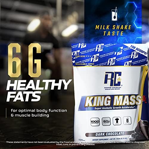 Ronnie Coleman Signature Series King Mass XL Protein Powder, Weight and Muscle Gainer