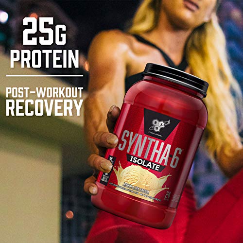 BSN SYNTHA-6 Isolate Protein Powder, Chocolate Protein Powder with Whey Protein