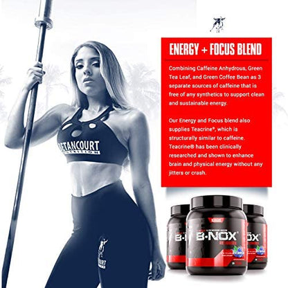 Betancourt Nutrition B-Nox Reloaded Pre Workout | Energy + Focus | Beta Alanine