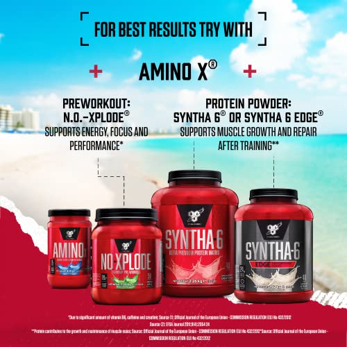 BSN Nutrition Amino X Supplement with Vitamin D, Vitamin B6 and Amino Acids