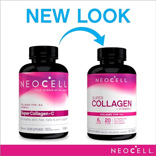 Neocell Super Collagen Vitamin C - Pack of 120 Tablets