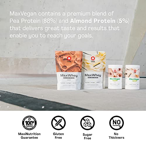 MaxiNutrition - MaxVegan Protein Powder, Chocolate - Plant Based Protein Food Supplement