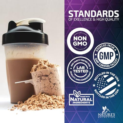 Whey Protein Powder 24g - Chocolate Ice Cream Whey Isolate Protein for Muscle Growth