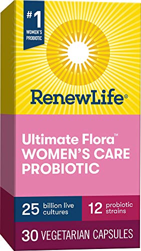 Renew Life Women’s Probiotic - Ultimate Flora Probiotic Women's Care, Shelf Stable