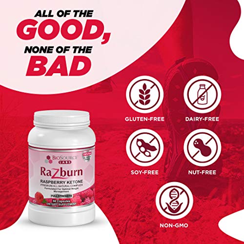 BioSource Labs Razburn – Premium Thermogenic Complex Pills with Natural Ingredients