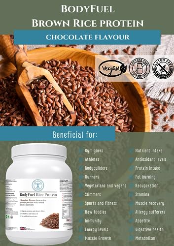 Complementary Supplements | BodyFuel Brown Rice Protein Powder Plus Chicory, Green Tea