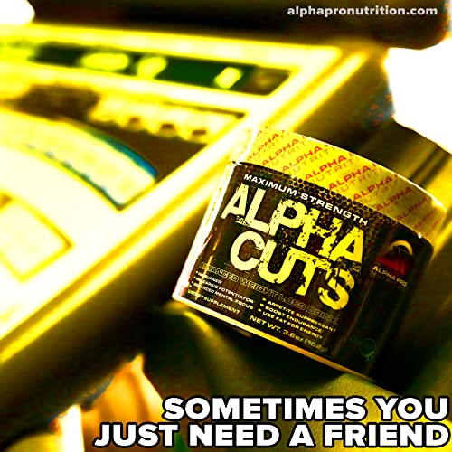 Alpha Pro Nutrition Alpha Cuts Fat Burner Thermogenic Men Women Pre Cardio Workout