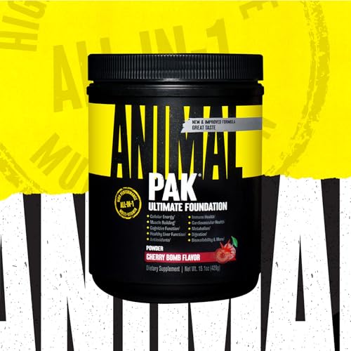 Animal Pak - Vitamin Powder with Zinc, Magnesium, Amino Acids and More - Digestive