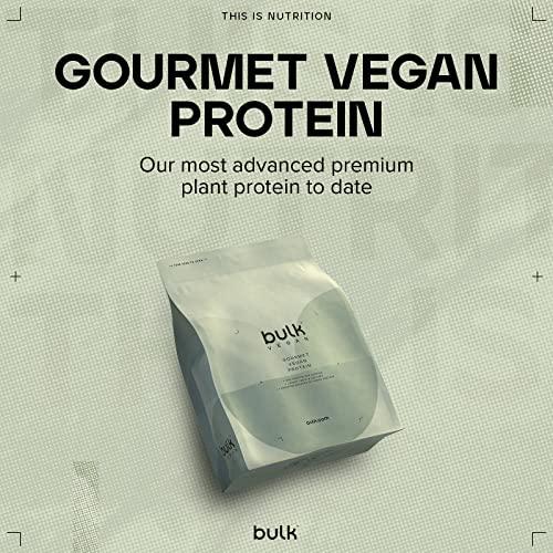 Bulk Gourmet Vegan Protein Powder, Strawberry, 700 g