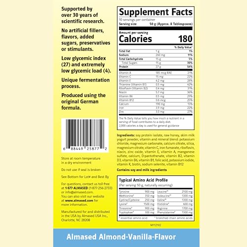 Almased Protein Powder for Weight Loss Kit for Men & Women, Natural Meal Replacement