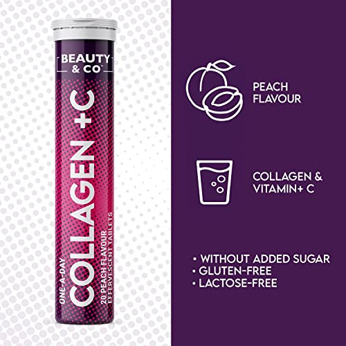 Collagen Effervescent - Marine Collagen & Vitamin C (2 Tubes)