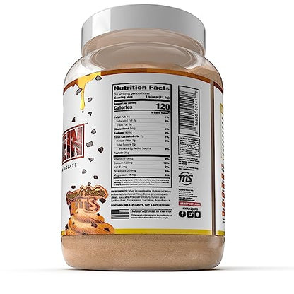 Man Sports ISO-Protein Hydrolyzed 100% Pure Whey Protein Isolate Powder, Peanut Butter