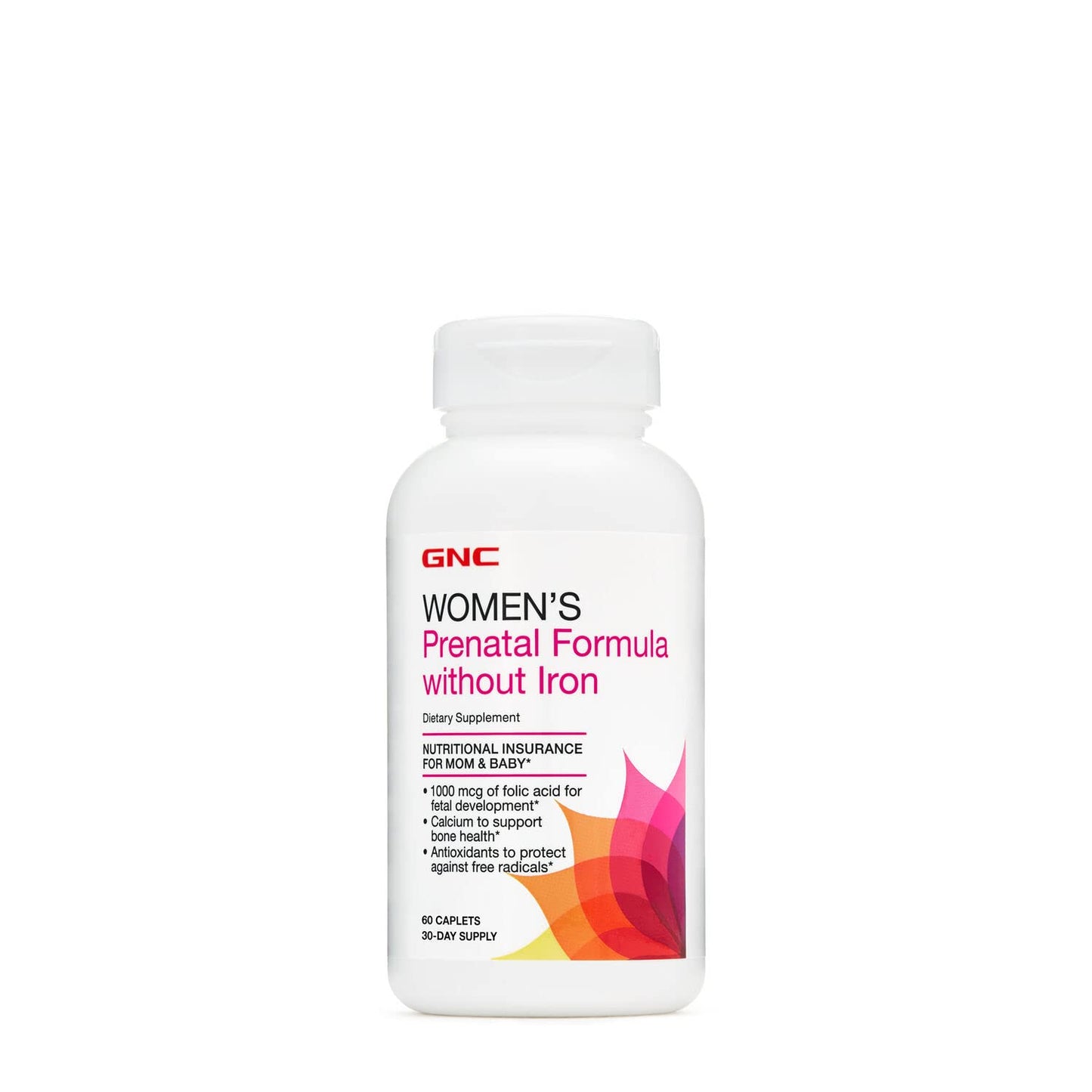 GNC Women's Prenatal Multivitamin Formula Without Iron