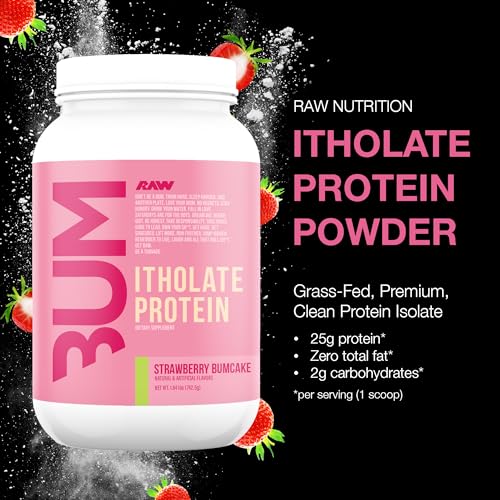 RAW Whey Isolate Protein Powder, Strawberry BumCake (CBUM Itholate Protein)