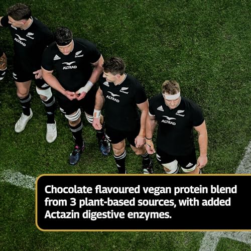 Healthspan Elite All Blacks Plant Protein Vegan Blend (750g) | 23g Protein Per Serving