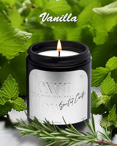 Aromatherapy Candle, Handcrafted with Natural Soy Wax and Essential Oils for Home Scented