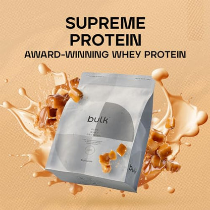 Bulk Pure Whey Protein Powder Shake, Salted Caramel, 500 g, Packaging May Vary