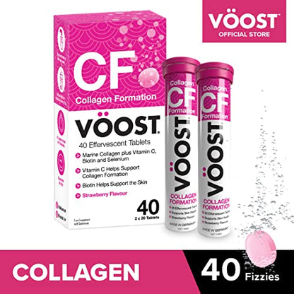 Vöost Collagen Formation Pack Of 40 Everscent Tablets