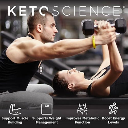 Keto Science Ketogenic Meal Shake Chocolate Dietary Supplement, Rich in MCTs