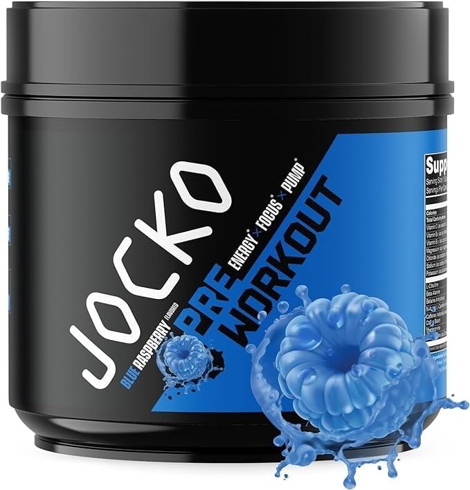 Jocko Fuel Ultimate Pre Workout Powder - Pre-Workout Energy Powder Drink for Men